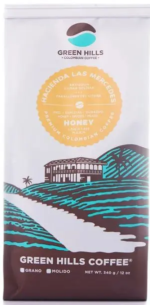 Green Hills(GH) Specialty+(SPC+) Honey Colombian Green Coffee - per Pound