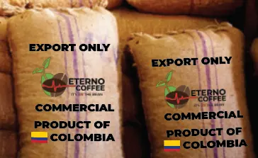 Collagen Whole Bean Fusion(WBF) GH-SPC+ Honey Colombian Coffee - Green per Pound